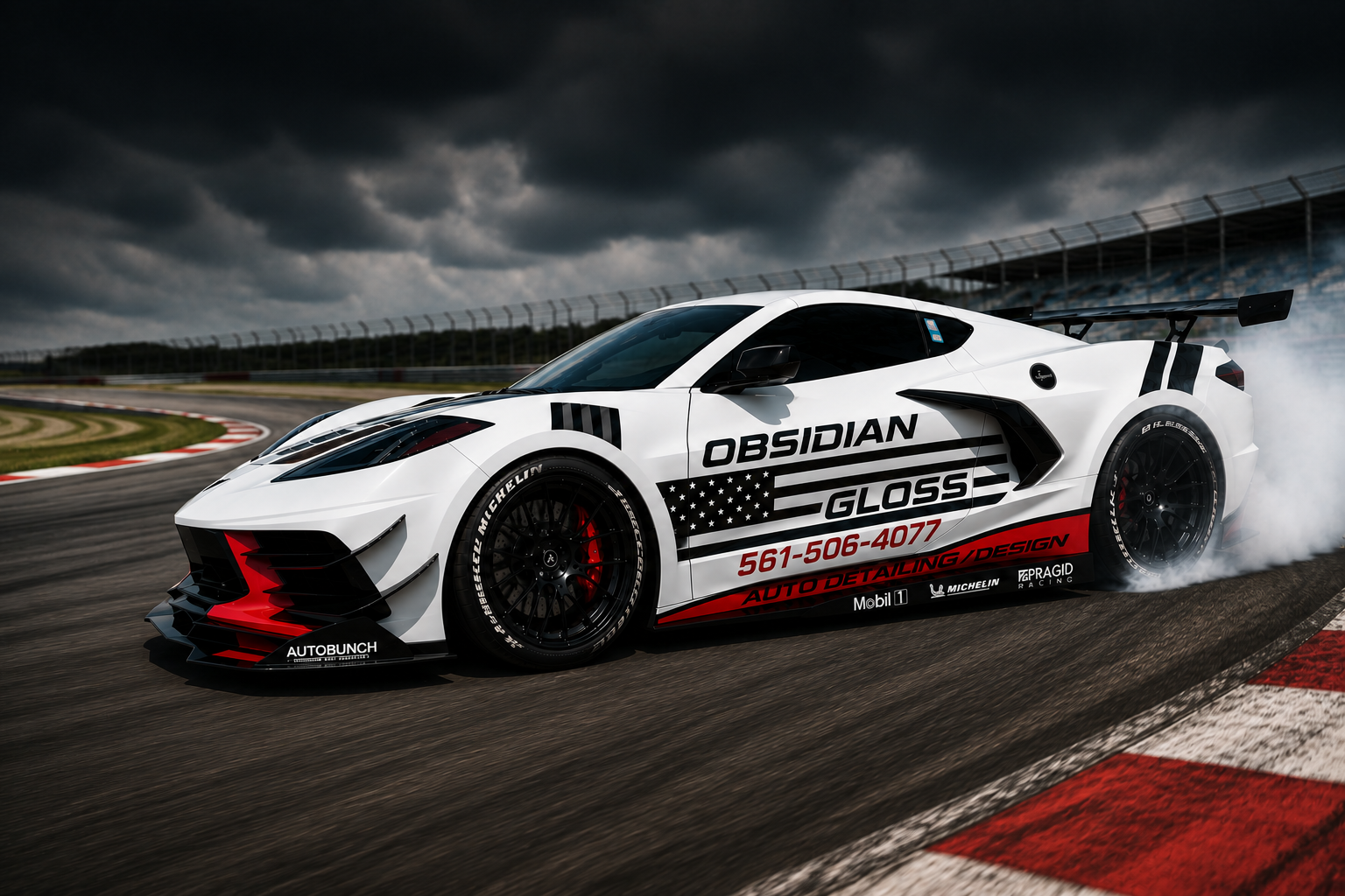 Obsidian Gloss Corvette build